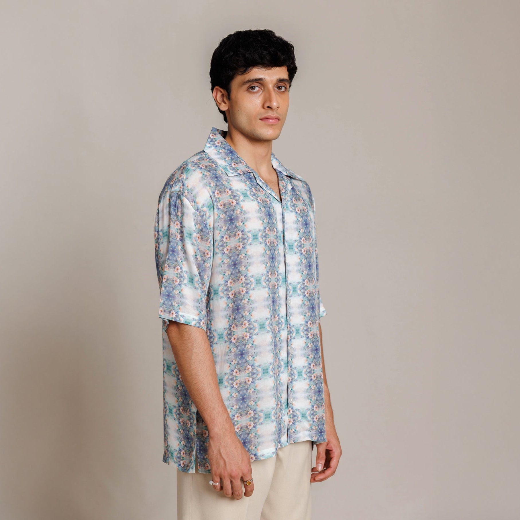 Florals in Checks - Shirt