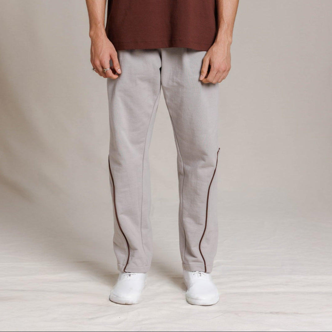 Ash Trail - Grey Loose fit Sweatpants